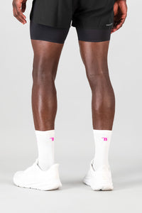 BRC Pro Sock - White & Pink