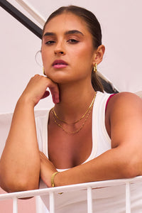 Chunky Oval Hoops