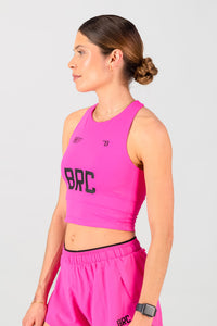 SpeedRacer Women's Supportive Tank - Electric Pink