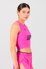 SpeedRacer Women's Supportive Tank - Electric Pink