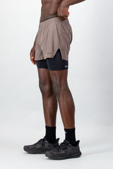 Fundamental 2-in-1 Short - Brown