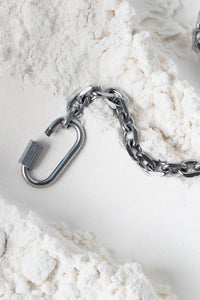 Lock Chain Bracelet - Silver
