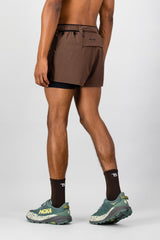 Venture Men's 2-in-1 Run Short - Dust
