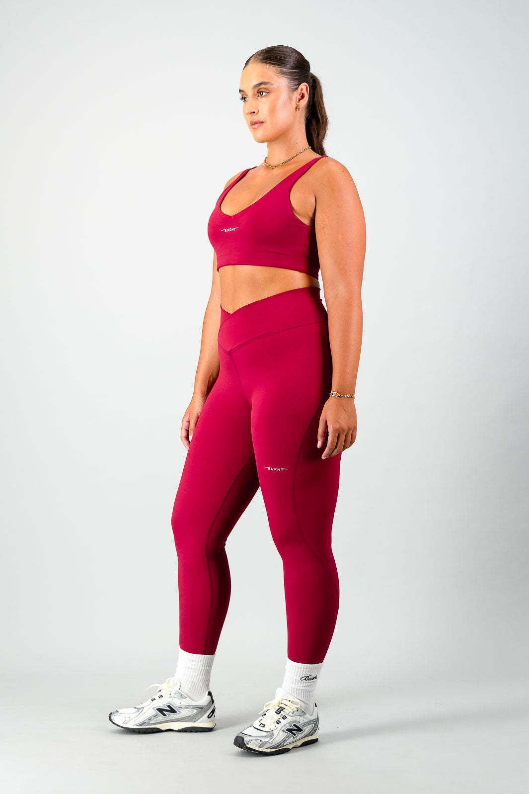 Contour Legging - Berry