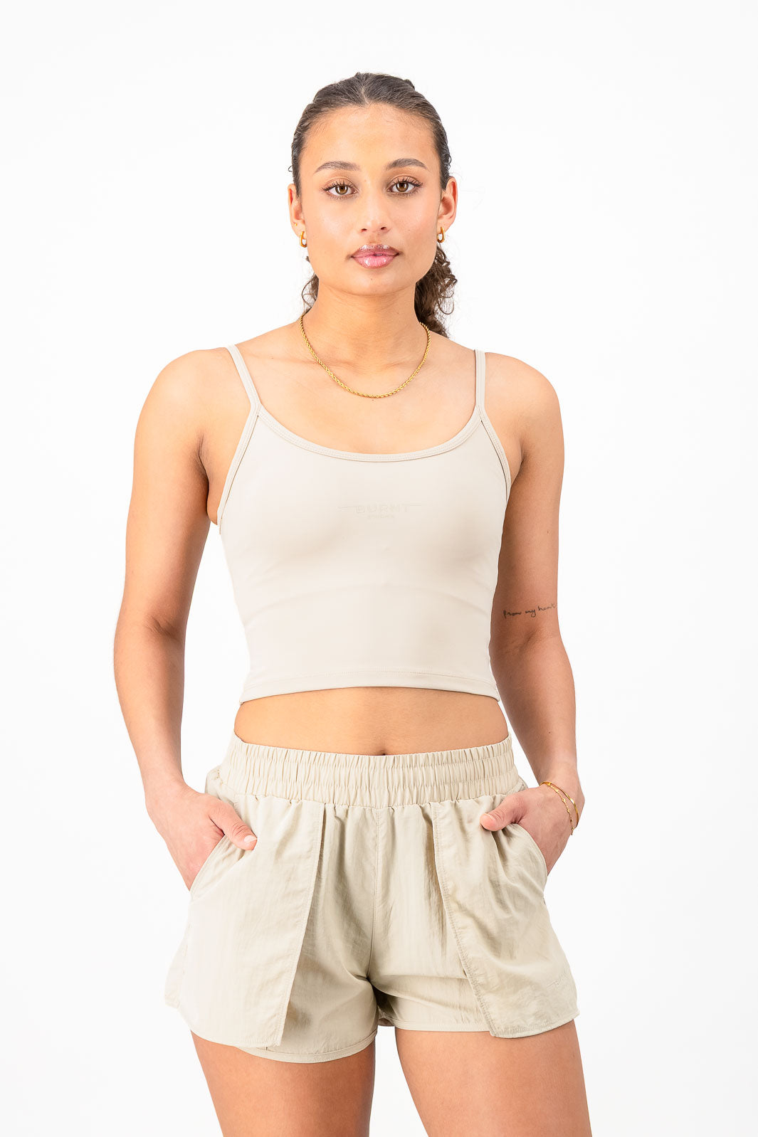 Solace Supportive Tank - Stone