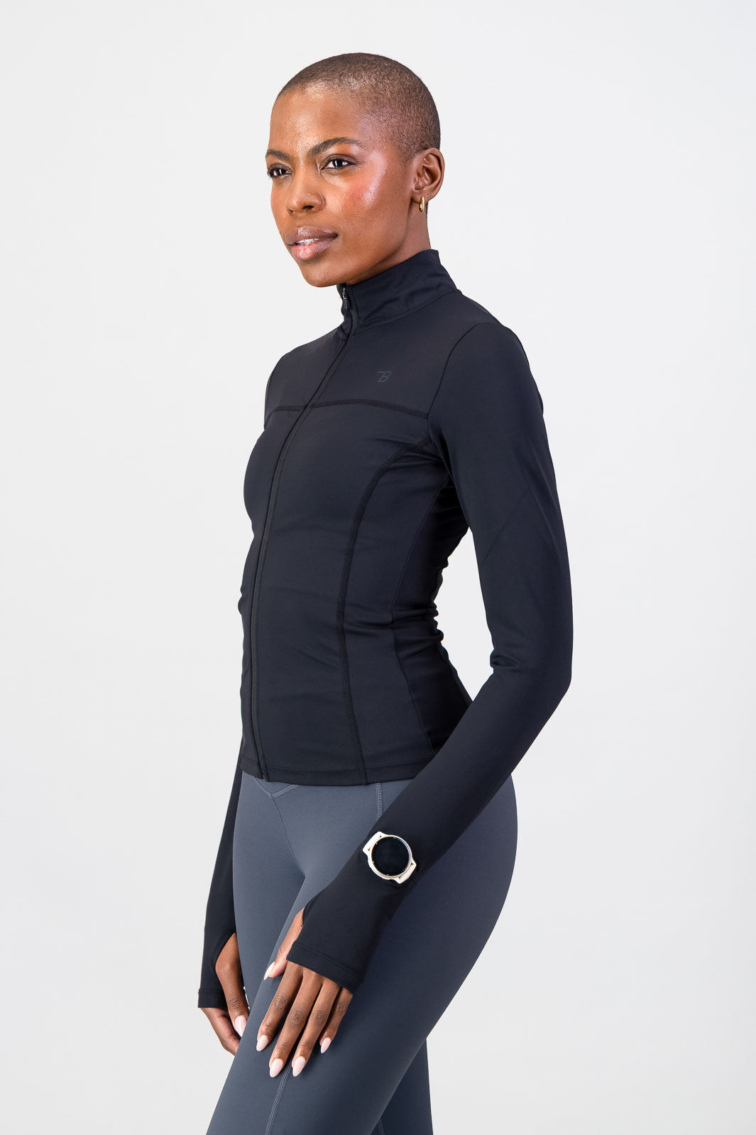 FormFlex Zip Through - Black