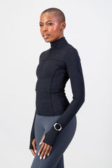 FormFlex Zip Through - Black