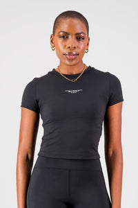Essential Olivia Fitted Tee - Black