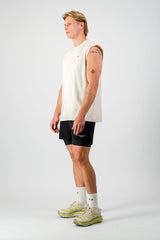 Lightweight Cotton Tank - Cream