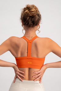 Core Sports Bra - Orange