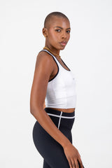 Lisbon Supportive Tank - White